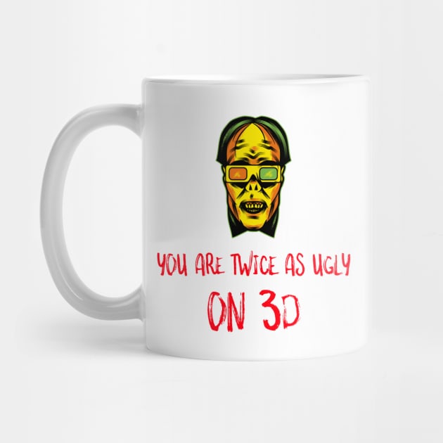 Twice As Ugly in 3D by Stylecombinator